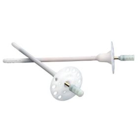   Dübel, THERMOMASTER D - H 8/ 95mm, hőhídmentes tárcsás dübel fém beütőszeggel
