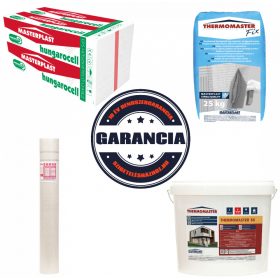 HUNGAROCELL H-80 hőszigetelő színrendszer,  5cm HUNGAROCELL H-80 hőszigetelő színrendszer,  5cm